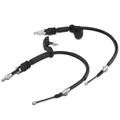 2 Pcs Rear Parking Brake Cable for 2005 BMW 745Li