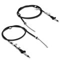 2 Pcs Rear Parking Brake Cable for 2005 Acura MDX