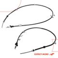 2 Pcs Rear Parking Brake Cable for 2005 Acura MDX