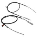 2 Pcs Rear Parking Brake Cable for 2014 GMC Sierra 3500 HD