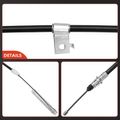 2 Pcs Rear Parking Brake Cable for 2014 GMC Sierra 3500 HD