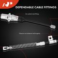 2 Pcs Rear Parking Brake Cable for 2014 Chevrolet Silverado 2500 HD