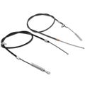 2 Pcs Rear Parking Brake Cable for 2014 Chevrolet Silverado 2500 HD