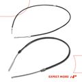 2 Pcs Rear Parking Brake Cable for 2005-2006 Chevrolet Uplander