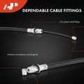 2 Pcs Rear Parking Brake Cable for Cadillac Allante DeVille Eldorado