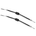 2 Pcs Rear Parking Brake Cable for 1996 Oldsmobile Aurora