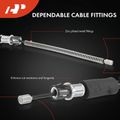 2 Pcs Rear Parking Brake Cable for 1999 Jeep Wrangler