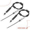 2 Pcs Rear Parking Brake Cable for 1999 Jeep Wrangler