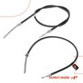 2 Pcs Rear Parking Brake Cable for 1996-2002 Chevrolet Express 2500