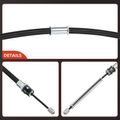 2 Pcs Rear Driver & Passenger Parking Brake Cable for 2002 Jeep Liberty