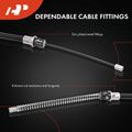 2 Pcs Rear Parking Brake Cable for 2005 Chevrolet Cavalier