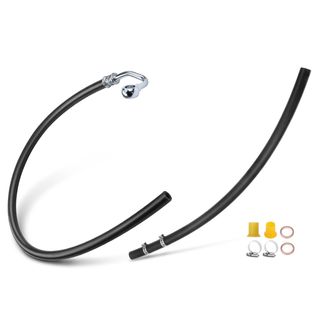 2 Pcs Power Steering Return Line Hose Assembly for Audi A4 Quattro 96-02 VW Passat