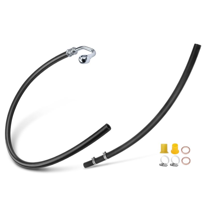 2 Pcs Power Steering Return Line Hose Assembly for 2002 Volkswagen Passat