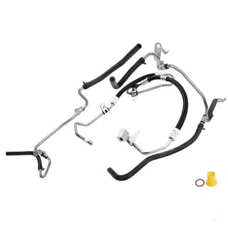 3 Pcs Power Steering Pressure & Return Line Hose Assembly for Lexus GX470 Toyota