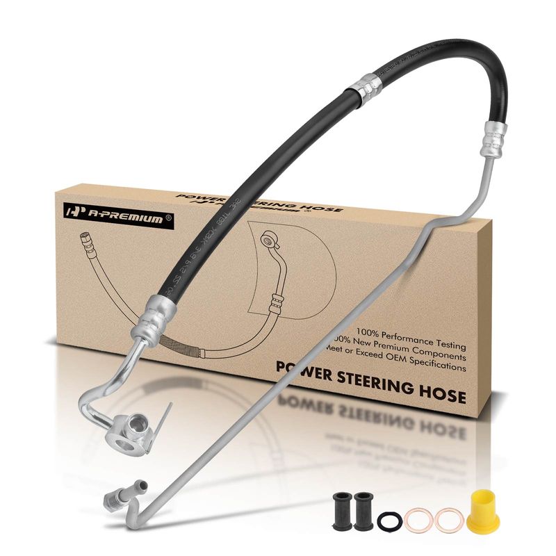 Power Steering Pressure Line Hose For Toyota Tundra (00-06) & Sequoia (01-07) V8 4.7L