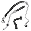 3 Pcs Power Steering Pressure & Return Line Hose Assembly for 2004 Chrysler Crossfire