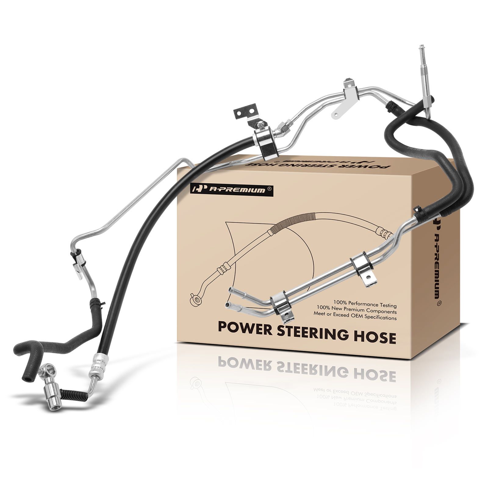 Tacoma Power Steering Pressure And Return Line Hose Assembly (05-19 4WD