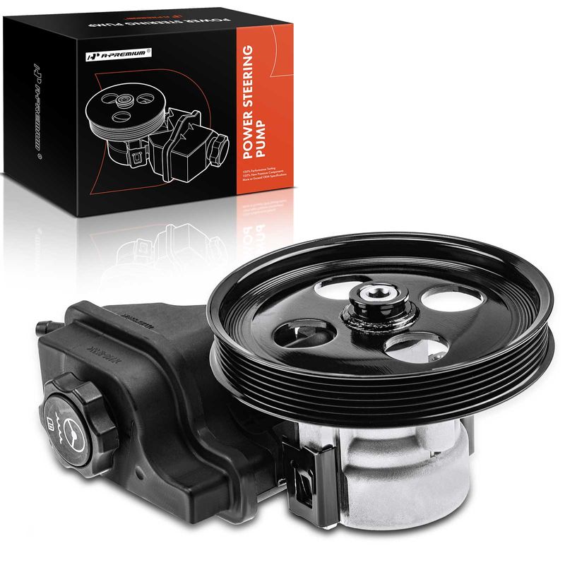 Power Steering Pump with Reservoir for Cadillac DTS Buick Lucerne 2006