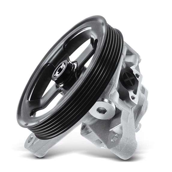 Power Steering Pump with Pulley for Acura RL V6 3.5L 2005-2008