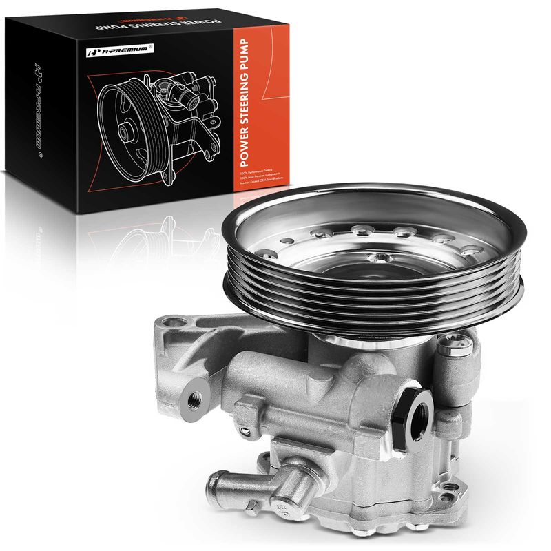 Power Steering Pump with Pulley for 2010 Volvo XC90