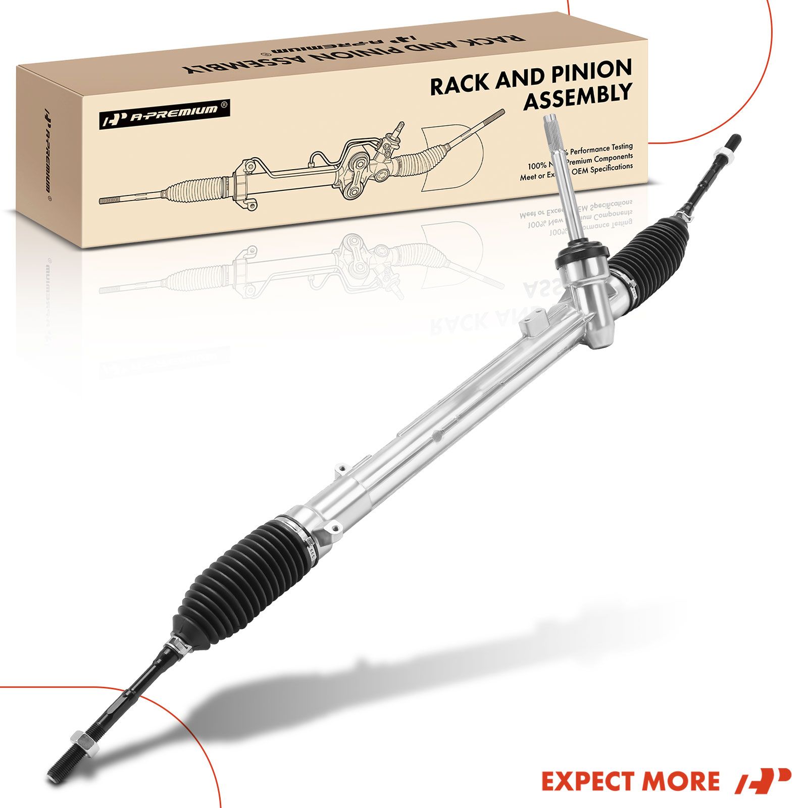 Nissan Stanza Rack And Pinion Assembly