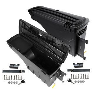 2 Pcs Rear Truck Bed Storage Box Toolbox with Lock for Dodge Ram 1500 2500 3500