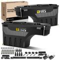 2 Pcs Left & Right Lockable Storage Truck Bed Tool Box for 2011-2018 Ram 3500