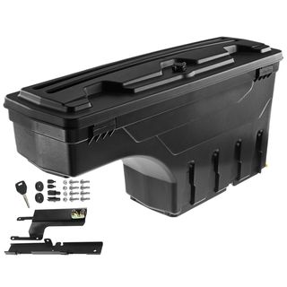 Rear Passenger Truck Bed Storage Box ToolBox for Ford F-250 F-350 2017-2020
