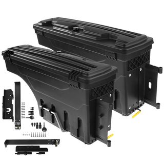 2 Pcs Rear Truck Bed Storage Box Toolbox for Ford F-150 1997-2014