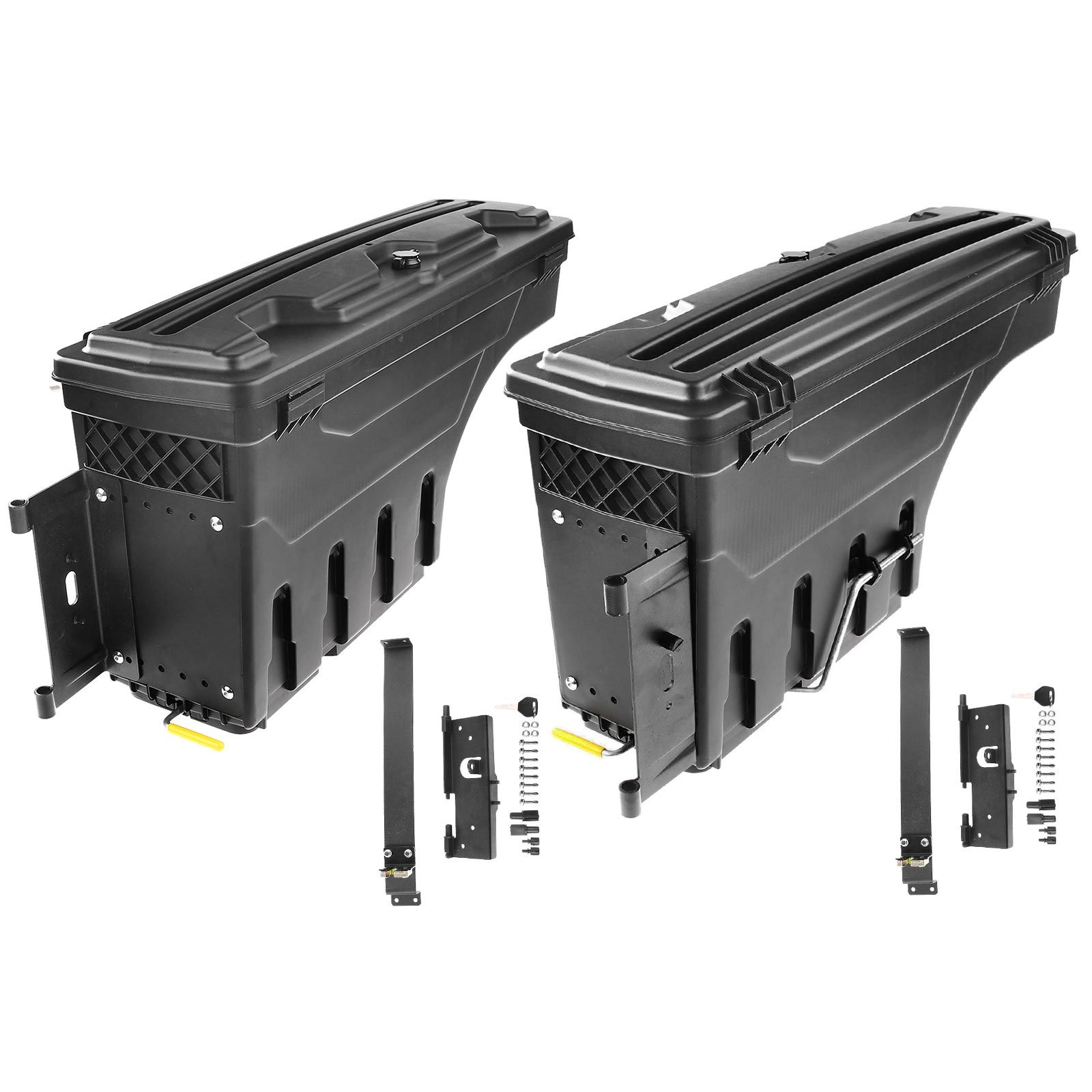 2 Pcs Rear Truck Bed Storage Box ToolBox for Nissan Frontier 2005-2019 Titan