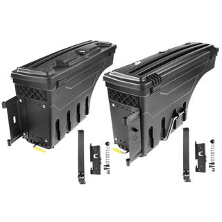 2 Pcs Rear Truck Bed Storage Box ToolBox for Nissan Frontier 2005-2019 Titan