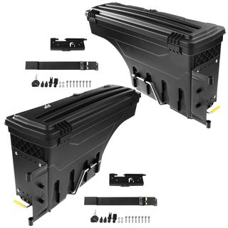 2 Pcs Rear Truck Bed Storage Box Toolbox for Chevy Colorado GMC Canyon 2004-2012