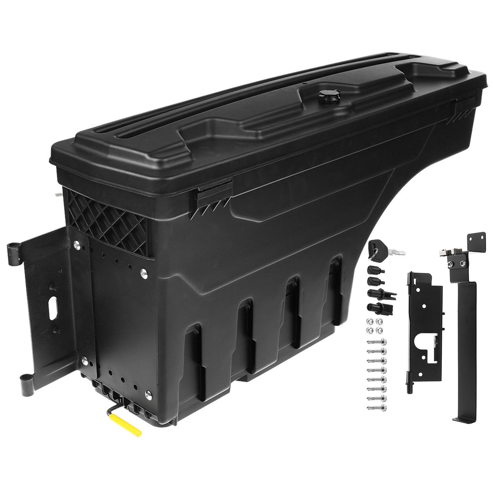 Rear Driver Truck Bed Storage Box ToolBox for 2019 Ram 1500