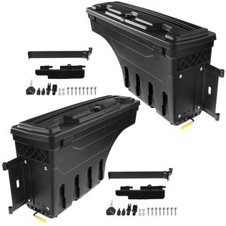 2 Pcs Rear Truck Bed Storage Box Toolbox for Dodge Dakota 1987-2010 Ram