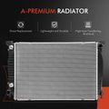 Radiator with Transmission Oil Cooler for 2007 Audi S4 4.2L V8