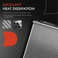 Aluminum Radiator with Transmission Oil Cooler for 1994 Eagle Talon 2.0L l4