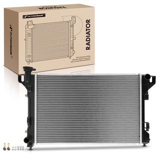 Aluminum Radiator with Transmission Oil Cooler for Chrysler New Yorker 91-93 Dodge Dynasty