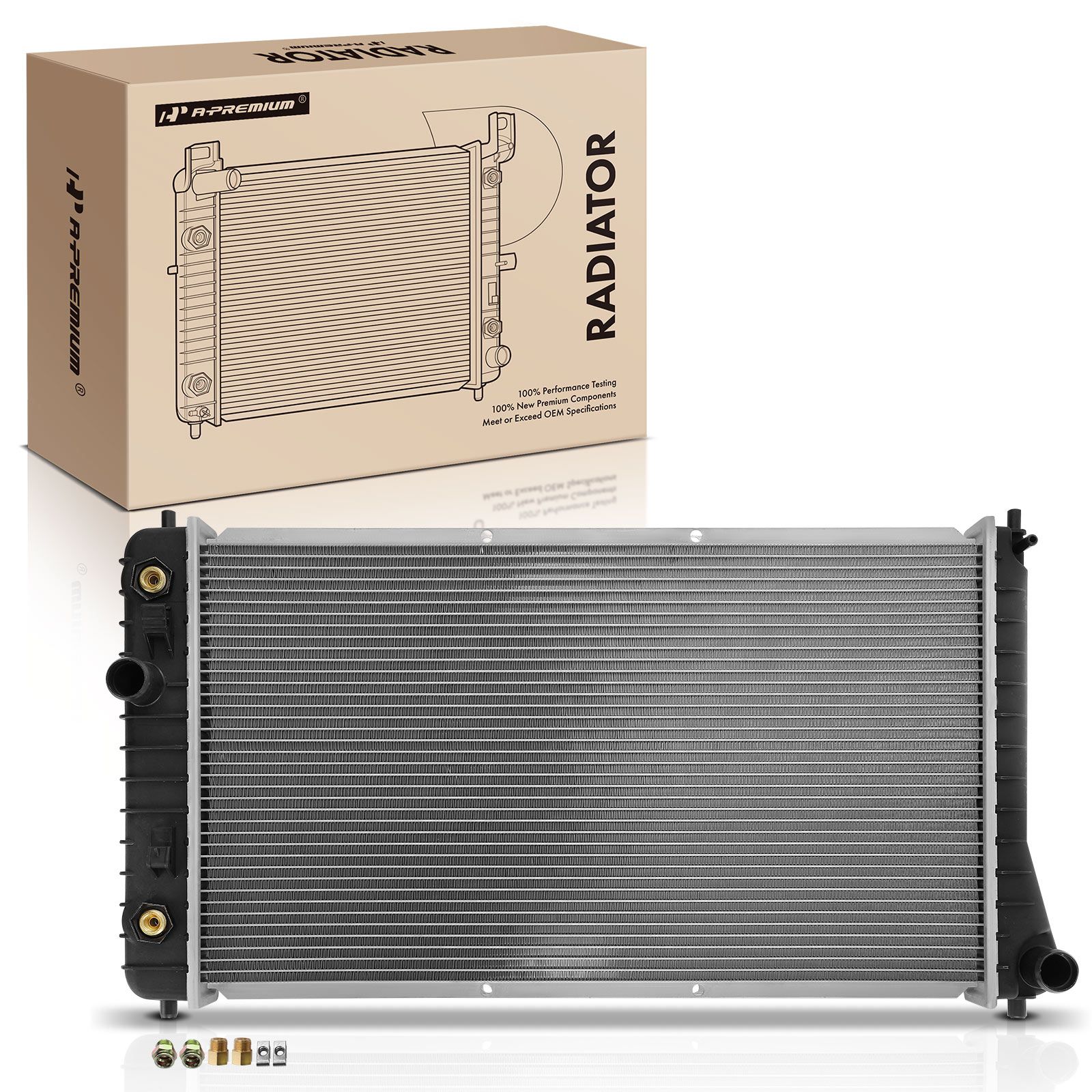 Aluminum Radiator for 2001 Pontiac Sunfire 2.4L l4