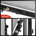 Radiator with Trans Oil Cooler for Acura CL 97-99 Honda Accord 3.0L 2.7L Auto
