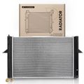 Aluminum Radiator with Trans Oil Cooler for 1998 Volvo S70 2.4L l5