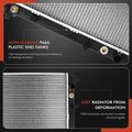 Aluminum Radiator with Trans Oil Cooler for 1995 Geo Tracker