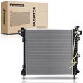 Aluminum Radiator with Transmission Oil Cooler for 1997 Dodge Dakota 5.2L V8