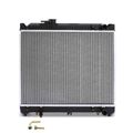 Aluminum Radiator with Trans Oil Cooler for 1997 Suzuki X-90 1.6L l4