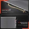 Aluminum Radiator with Transmission Oil Cooler for 2002 Honda Passport 3.2L V6