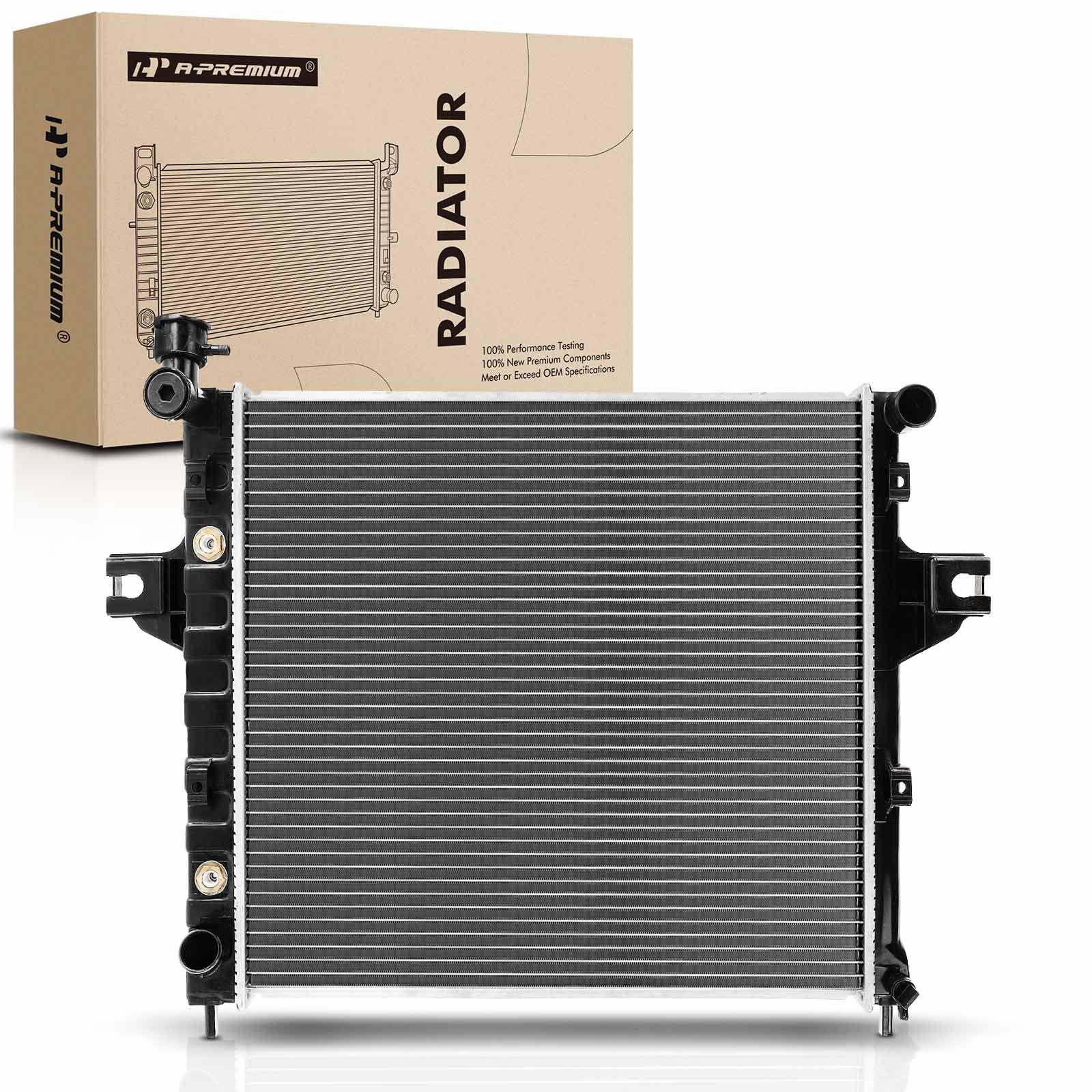 Aluminum Radiator with Trans Oil Cooler for 2000 Jeep Grand Cherokee