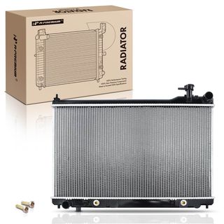 Aluminum Radiator with Trans Oil Cooler for INFINITI G35 2003-2004 V6 3.5L 4-Door Sedan