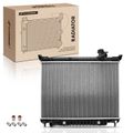 Aluminum Radiator with Trans Oil Cooler for 2005 GMC Envoy 4.2L l6