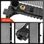 Radiator with Transmission Oil Cooler for Dodge Freightliner Sprinter 2500 3500