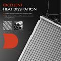 Aluminum Radiator with Trans Oil Cooler for 2006 Mitsubishi Eclipse 3.8L V6