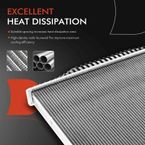 Radiator without Oil Cooler for Dodge Ram 1500 2004-2008 2500 3500 2004-2009